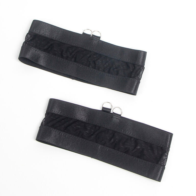 SUBBLIME 955243 SUTIa BONDAGE PRETO COM CONJUNTO DE LIGA L XL