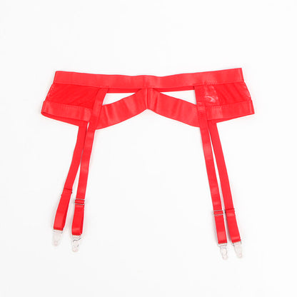 SUBBLIME 955250 SUTIa BONDAGE VERMELHO COM CONJUNTO DE LIGA S M