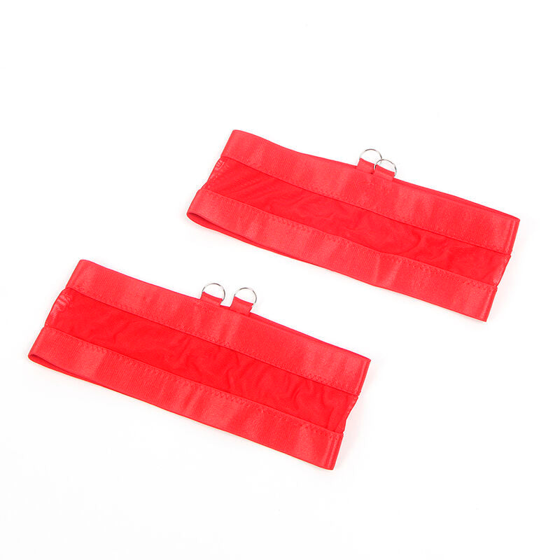 SUBBLIME 955267 SUTIa BONDAGE VERMELHO COM CONJUNTO DE LIGA L XL