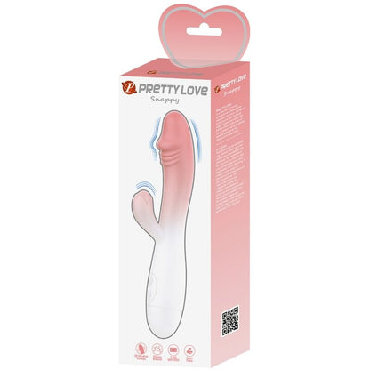 PRETTY LOVE VIBRADOR SNAPPY RABBIT 30 VIBRAyoES ROSA