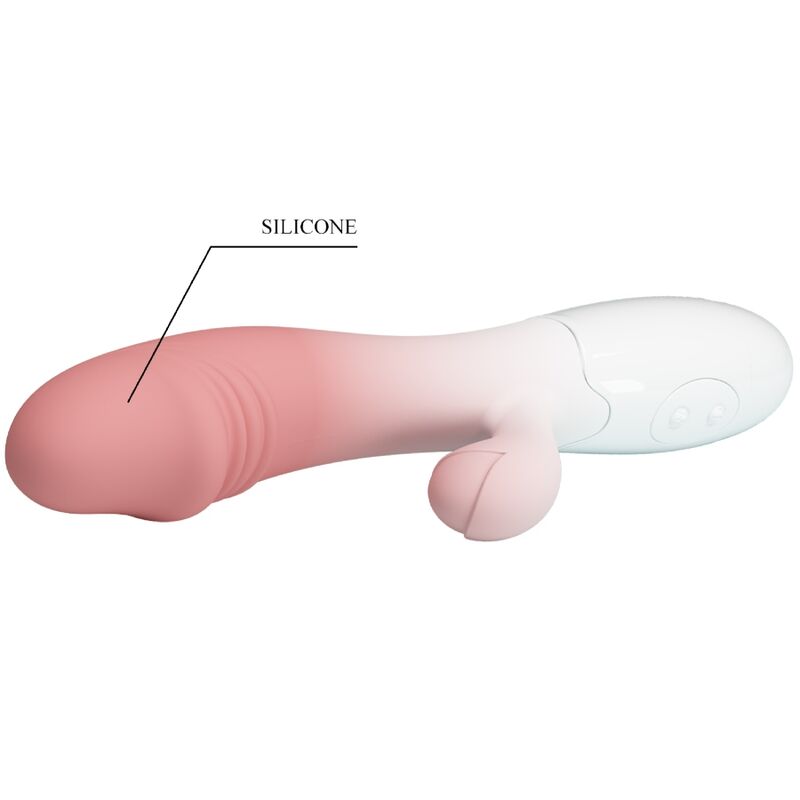 PRETTY LOVE VIBRADOR SNAPPY RABBIT 30 VIBRAyoES ROSA