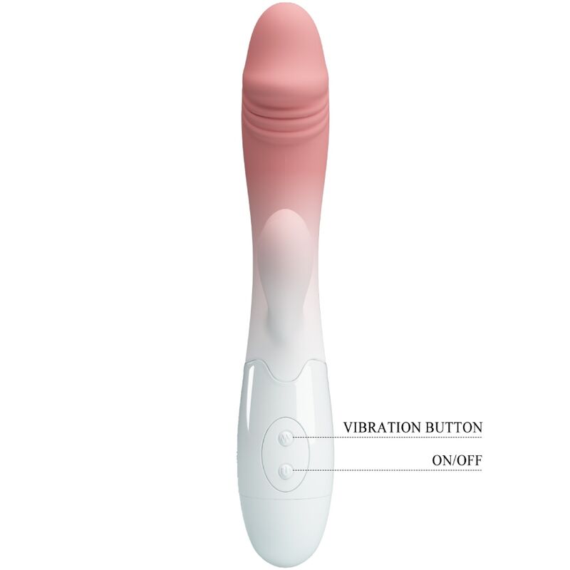PRETTY LOVE VIBRADOR SNAPPY RABBIT 30 VIBRAyoES ROSA