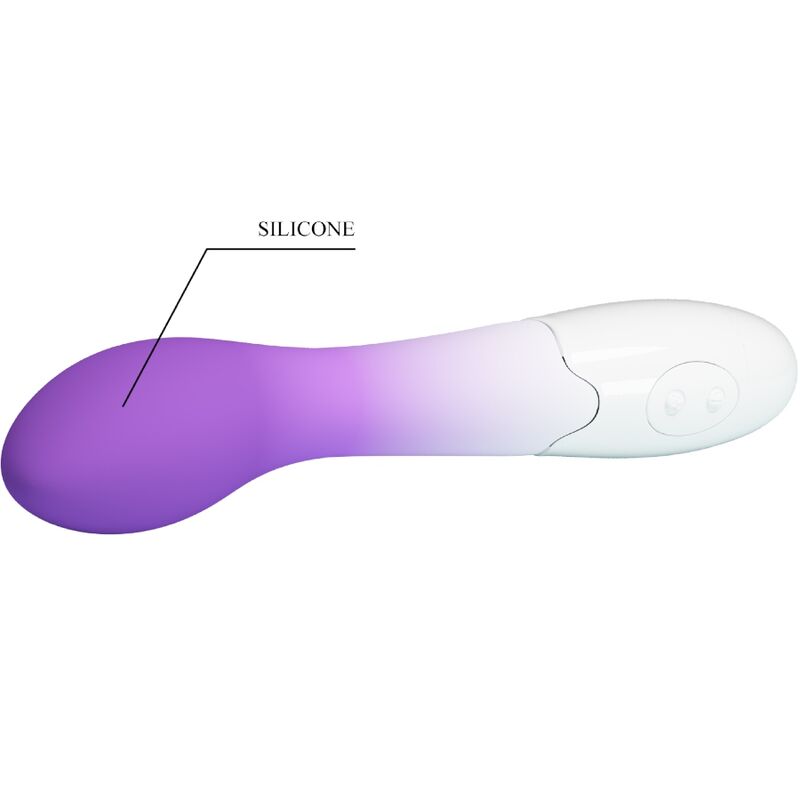 PRETTY LOVE VIBRADOR BISHOP G SPOT 30 VIBRAyoES ROXO