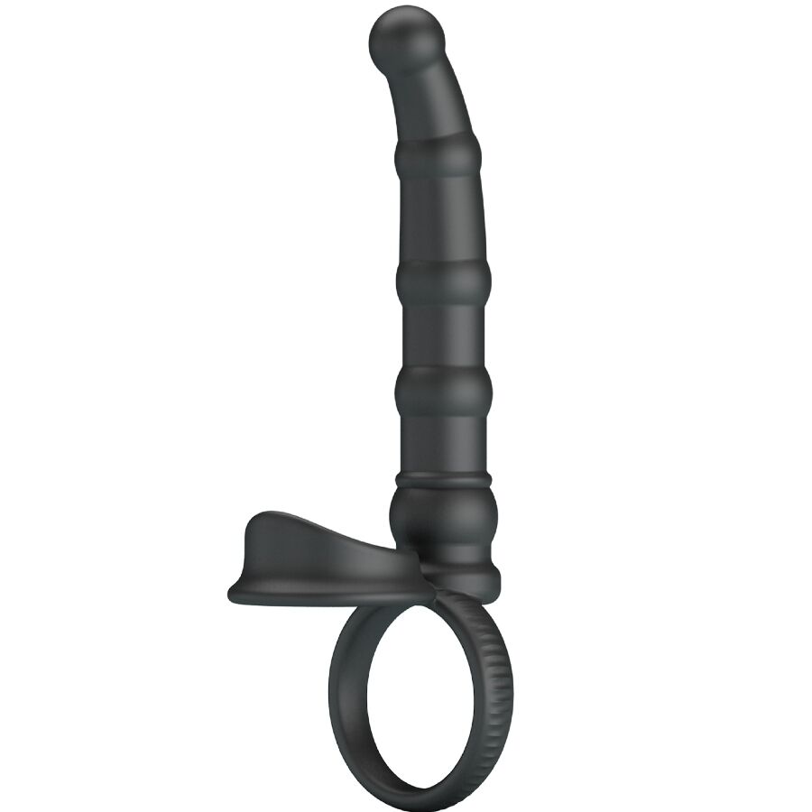 PRETTY LOVE ANEL VIBRAToRIO PARA PeNIS TATUM COM PLUG 10 VIBRAyoES PRETO