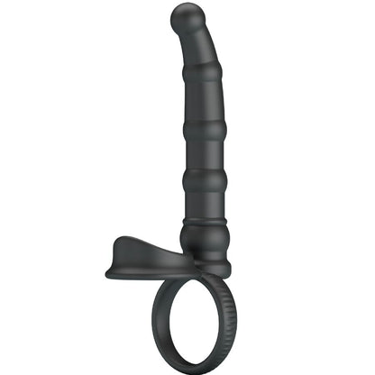 PRETTY LOVE ANEL VIBRAToRIO PARA PeNIS TATUM COM PLUG 10 VIBRAyoES PRETO