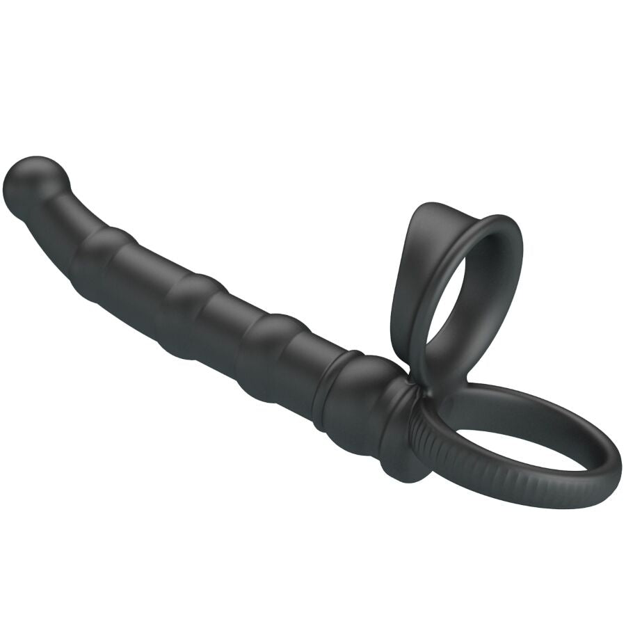 PRETTY LOVE ANEL VIBRAToRIO PARA PeNIS TATUM COM PLUG 10 VIBRAyoES PRETO