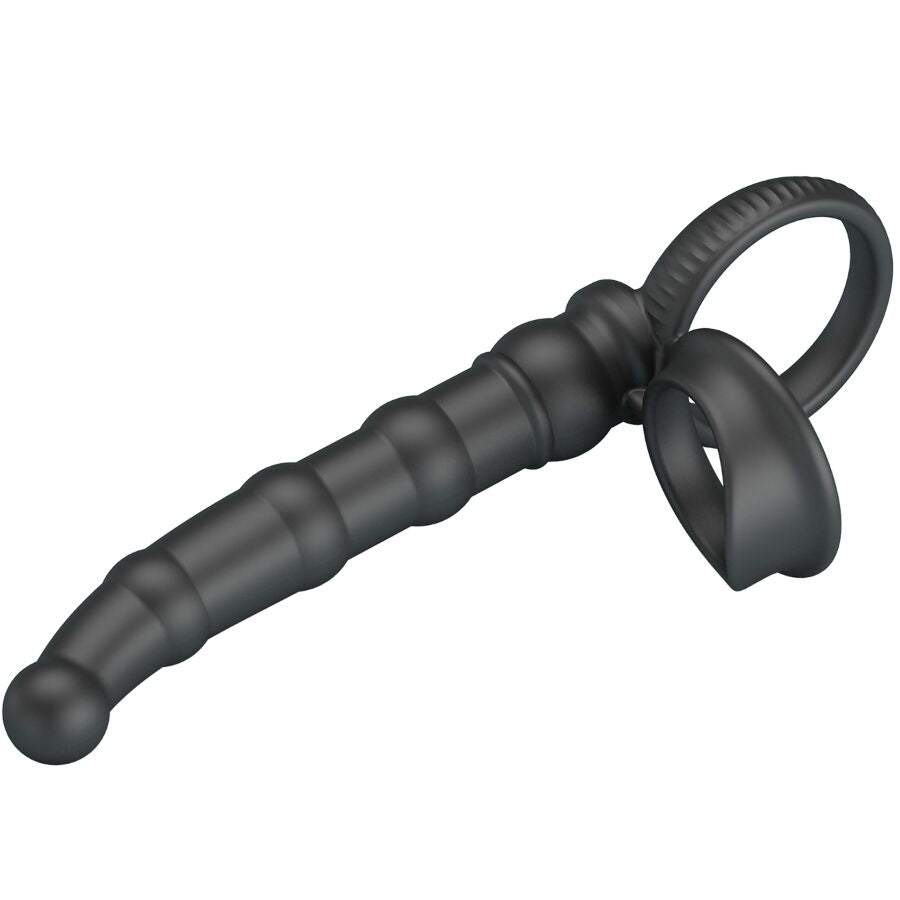 PRETTY LOVE ANEL VIBRAToRIO PARA PeNIS TATUM COM PLUG 10 VIBRAyoES PRETO
