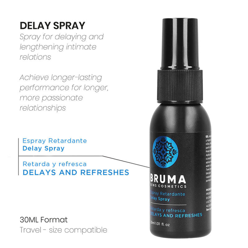 BRUMA SPRAY ATRASO E REFRESCANTE 30 ML