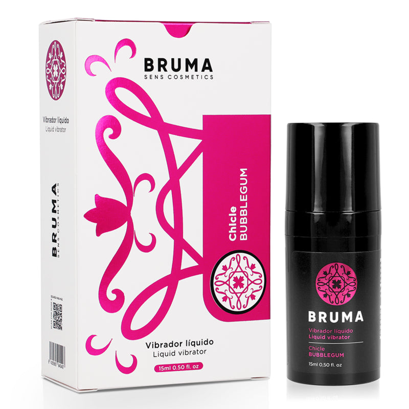 BRUMA VIBRADOR LiQUIDO ULTRA DESLIZANTE BUBBLEGUM 15 ML