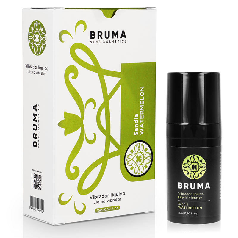 BRUMA VIBRADOR LiQUIDO ULTRA DESLIZANTE MELANCIA 15 ML