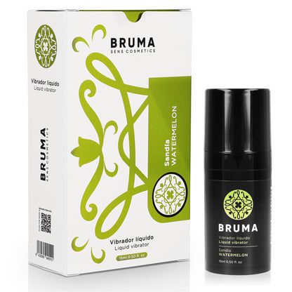 BRUMA VIBRADOR LiQUIDO ULTRA DESLIZANTE MELANCIA 15 ML
