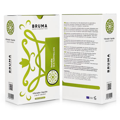 BRUMA VIBRADOR LiQUIDO ULTRA DESLIZANTE MELANCIA 15 ML