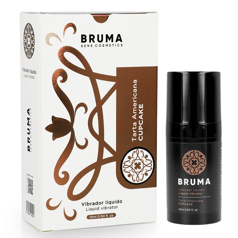 BRUMA VIBRADOR LiQUIDO ULTRA DESLIZANTE CUPCAKE 15 ML