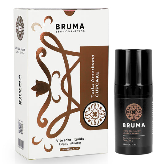 BRUMA VIBRADOR LiQUIDO ULTRA DESLIZANTE CUPCAKE 15 ML