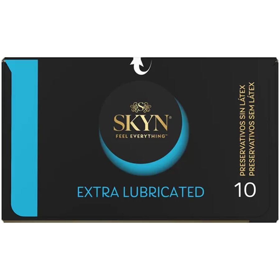 SKYN PRESERVATIVO EXTRA LUBRIFICADO 10 UNIDADES