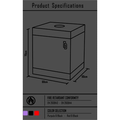 SECRET DOME KINK CLUB CABINA BUKKAKE PRETO E VERMELHO