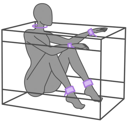 SECRET DOME KINK CLUB LA NICHE CABINE ROXA