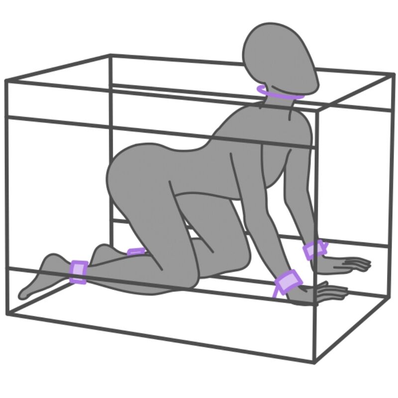 SECRET DOME KINK CLUB LA NICHE CABINE ROXA