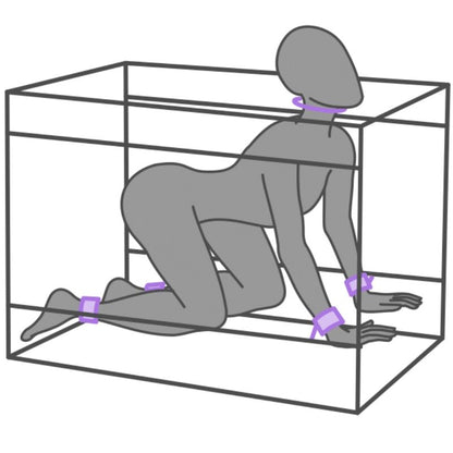 SECRET DOME KINK CLUB LA NICHE CABINE ROXA