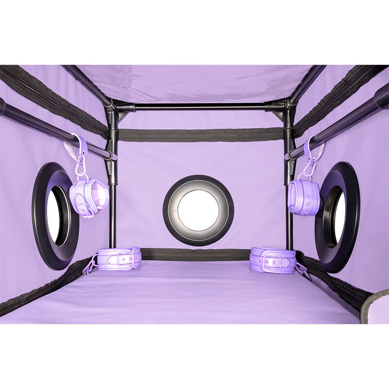 SECRET DOME KINK CLUB LA NICHE CABINE ROXA