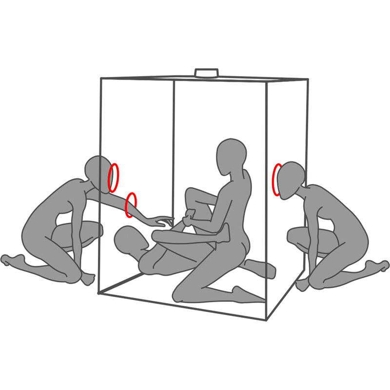 SECRET DOME ESCaNDALO DA CABINE DO KINK CLUB PRETO E VERMELHO