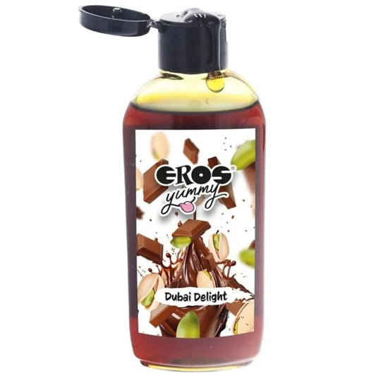 EROS YUMMY DUBAI DELIGHT LUBRIFICANTE DE PISTACHE E CHOCOLATE 100 ML