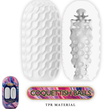 PRETTY LOVE VENUS X 15 MASTURBADORES MASCULINOS DE SILICONE BRANCO