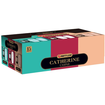 PRETTY LOVE CASPAR PACK 15 MASTURBADORES MASCULINOS VARIOS
