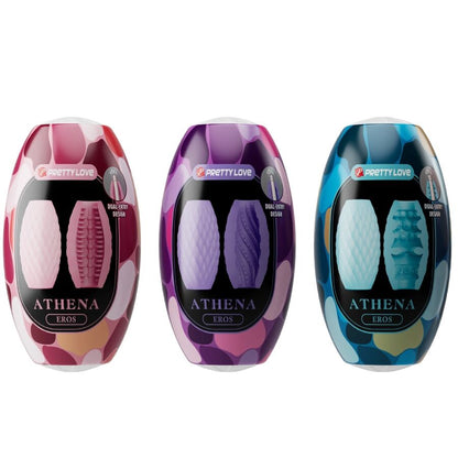 PRETTY LOVE ATHENA EROS PACK 15 MASTURBADORES MASCULINOS VARIOS