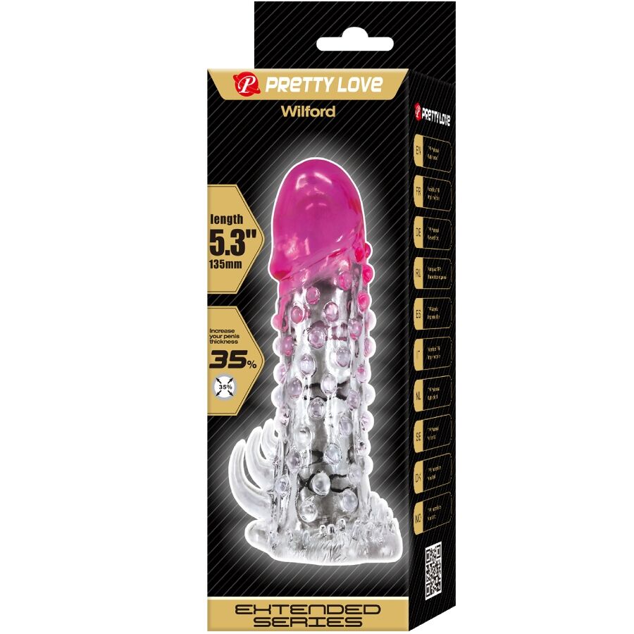 PRETTY LOVE BAINHA DE AMPLIAyaO REALISTA WILFORD COM PeNIS EM RELEVO ROSA