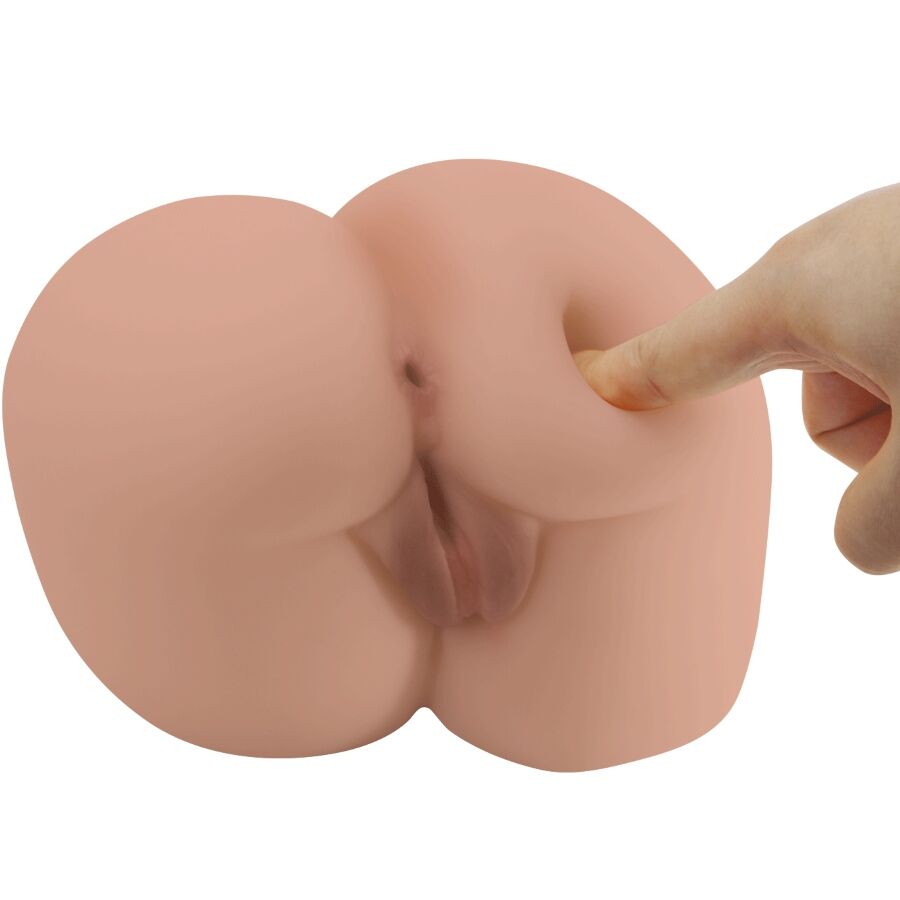 CRAZY BULL BERNACE ASS VIBRADOR COM VAGINA REALISTA E aNUS CARNE CONTROLE REMOTO