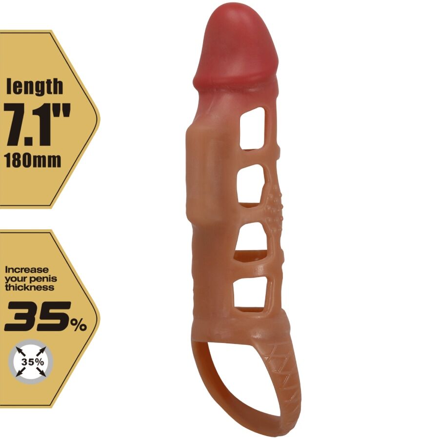 PRETTY LOVE MANGA VIBRAToRIA PARA PeNIS PRESTON 18 CM