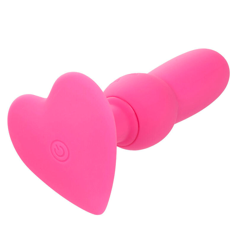 CALEXOTICS FIRST TIME PLUG ANAL SONDA DE CONTAS 10 VIBRAyoES ROSA