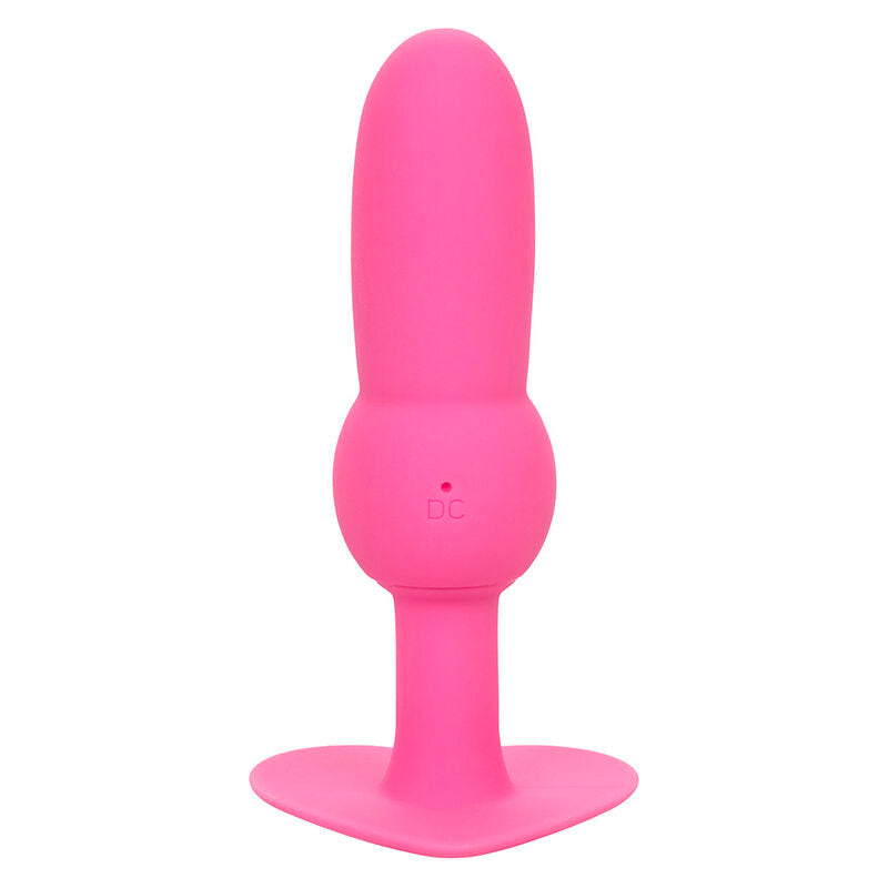 CALEXOTICS FIRST TIME PLUG ANAL SONDA DE CONTAS 10 VIBRAyoES ROSA