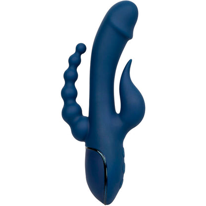 CALEXOTICS VIBRADOR TRIPLO ORGASM AZUL