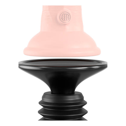 FETISH FANTASY SERIES BODY DOCK THRUSTER DILDO CLAMP COM 7 MODOS DE EMPURRAR PRETO