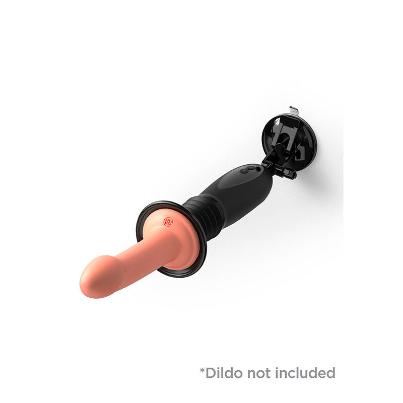 FETISH FANTASY SERIES BODY DOCK THRUSTER DILDO CLAMP COM 7 MODOS DE EMPURRAR PRETO