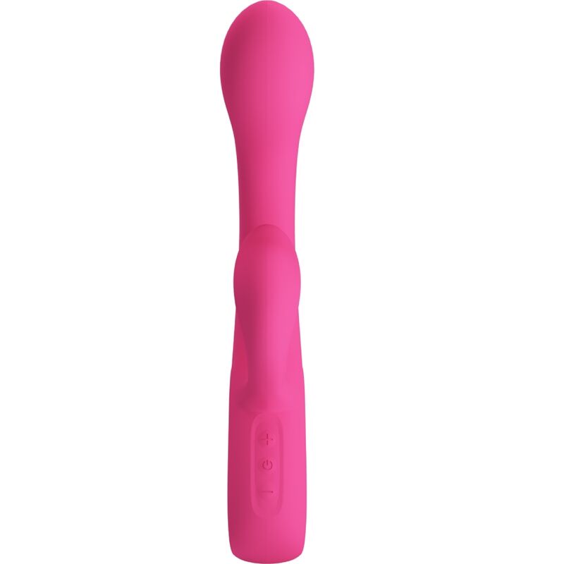 PRETTY LOVE FRITZ RABBIT VIBRADOR 12 VIBRAyoES ROSA