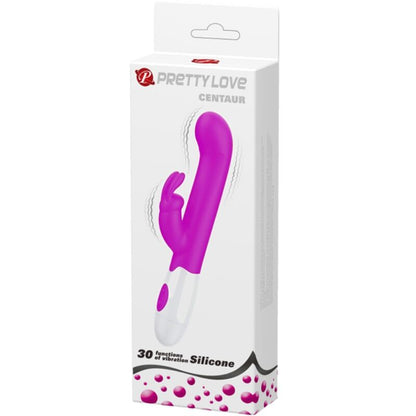 PRETTY LOVE CENTAUR VIBRATOR RABBIT 30 MODOS DE VIBRAyaO ROXO