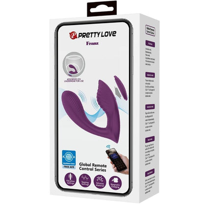 PRETTY LOVE FRANZ MASSAGER E VIBRADOR APLICATIVO GRATUITO ROXO