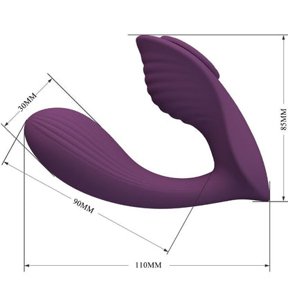 PRETTY LOVE FRANZ MASSAGER E VIBRADOR APLICATIVO GRATUITO ROXO