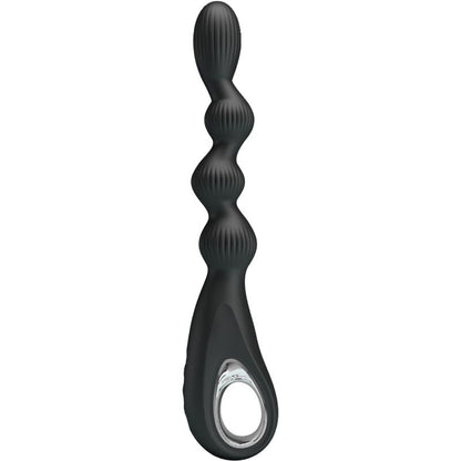 PRETTY LOVE FEDERER VIBRADOR ANAL 12 VIBRAyoES PRETO