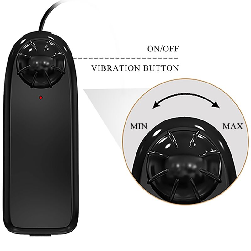 BAILE BAHAMUT VIBRADOR REALISTA 218 CM CARNE CONTROLE REMOTO