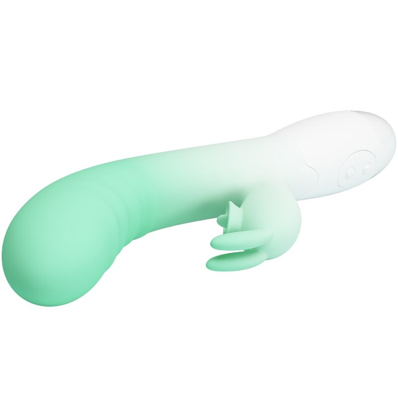PRETTY LOVE VIBRADOR CERBERUS RABBIT 30 VIBRAyoES VERDE