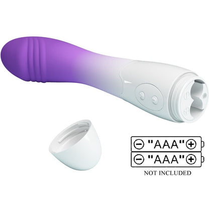 PRETTY LOVE VIBRADOR ELEMENTAL PONTO G 30 VIBRAyoES ROXO