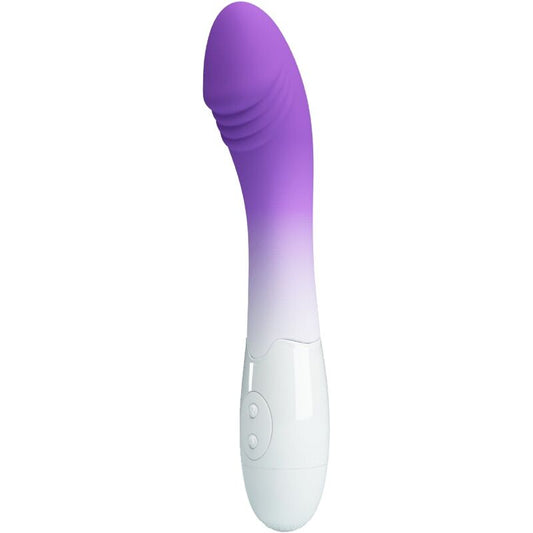 PRETTY LOVE VIBRADOR ELEMENTAL PONTO G 30 VIBRAyoES ROXO