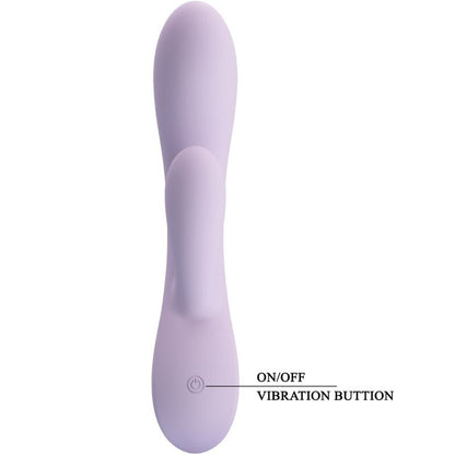 PRETTY LOVE VIBRADOR ROSOLYN RABBIT 10 VIBRAyoES ROXO