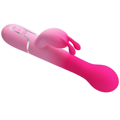 PRETTY LOVE DEJON 3 EM 1 MULTIFUNCIONAL RABBIT VIBRADOR ROSA