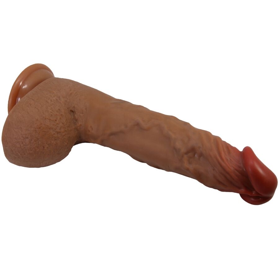 BAILE BEAUTIFUL WILKS 5 CONFIGURAyoES VIBRADOR REALISTA 25 CM MULATO