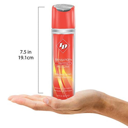 ID SENSATION LUBRIFICANTE BASE DE GUA COM EFEITO CALOR 250 ML
